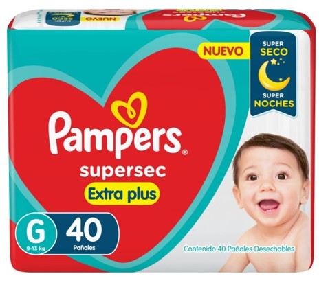 Pampers Supersec – G x40 u