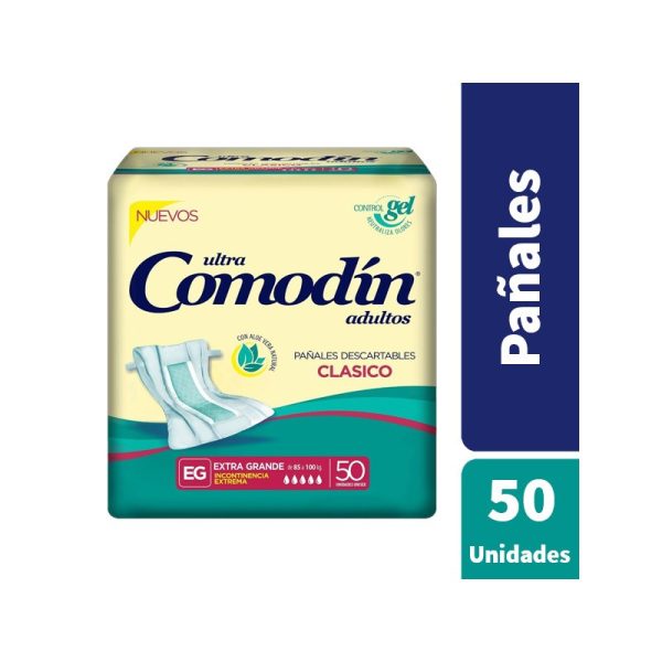 Comodin Pañal Clásico XG x50 u