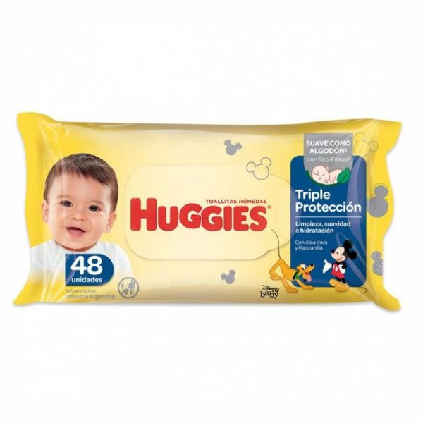 Huggies Toallitas Húmedas Triple Protección x48 u