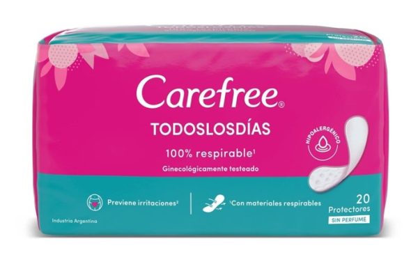 Carefree Protectores Diarios Todos los Días x20 u