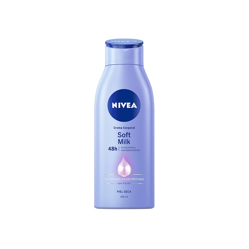 Nivea Crema Corporal Soft Milk x400 ml