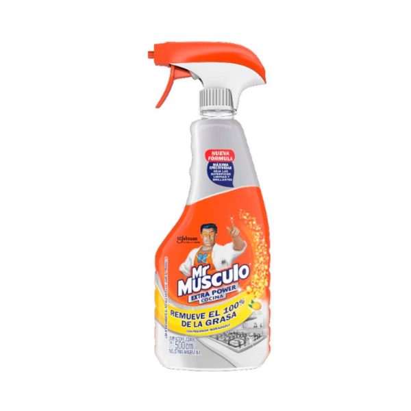 Mr Músculo Limpiador Extra Power Cocina Gatillo x500 ml