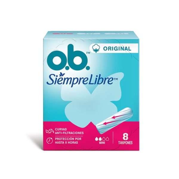 Siempre Libre Tampones O.B. Original Mini x8 u