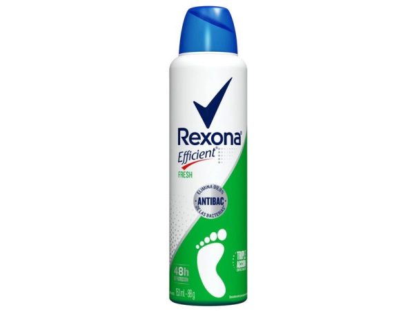 Rexona Desodorante para Pies Efficient Antibacterial Fresh x153 ml
