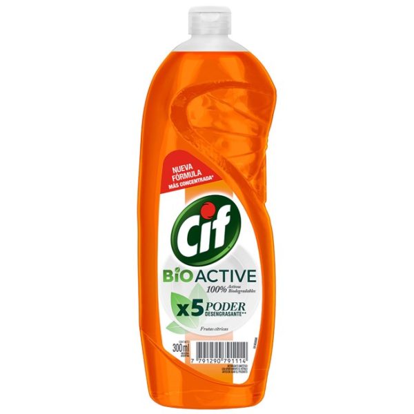 Cif Detergente Bio Active Cítrica x300 ml
