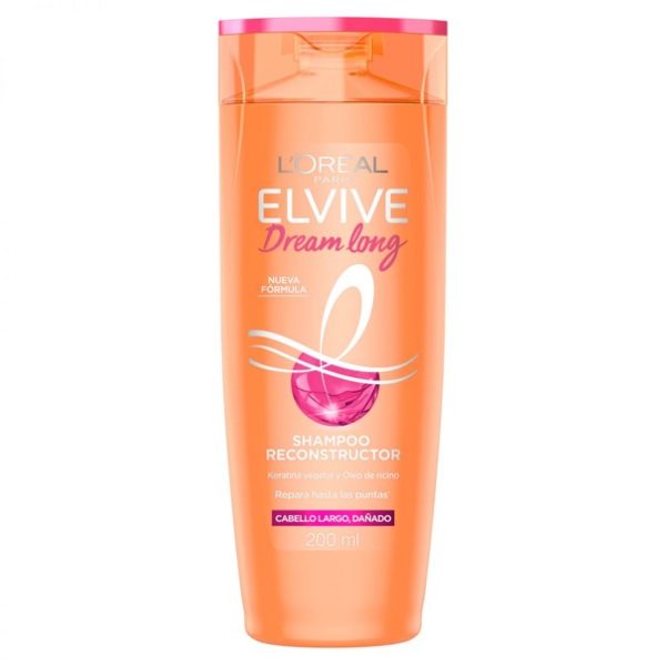 Elvive Shampoo Reconstructor/Protector/Kera Liso x200 ml c/u - Imagen 3