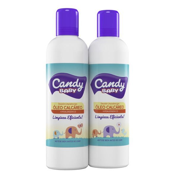 Candy Baby Óleo Calcáreo Clásico/Sin Fragancia x1 Litro