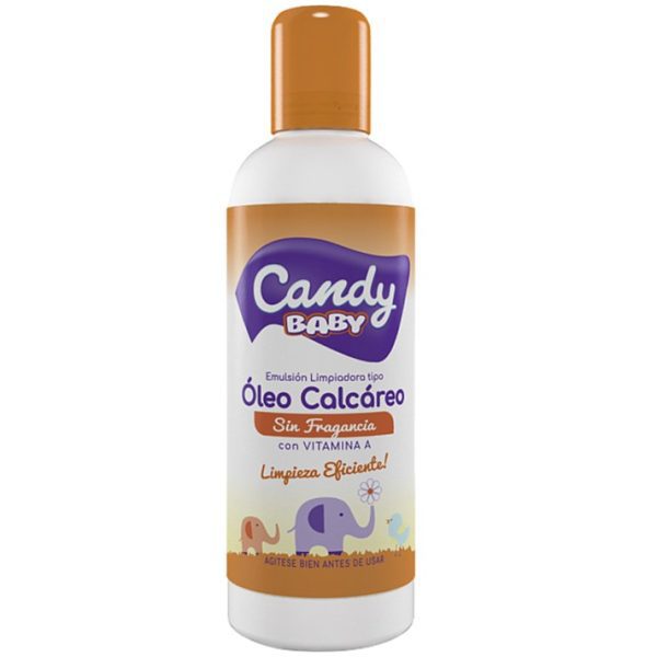 Candy Baby Óleo Calcáreo Clásico/Sin Fragancia x1 Litro - Imagen 2
