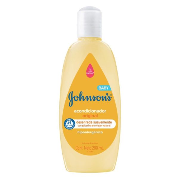 Johnson´s Shampoo/Acondicionador Hipoalergénico x200 ml c/u - Imagen 2