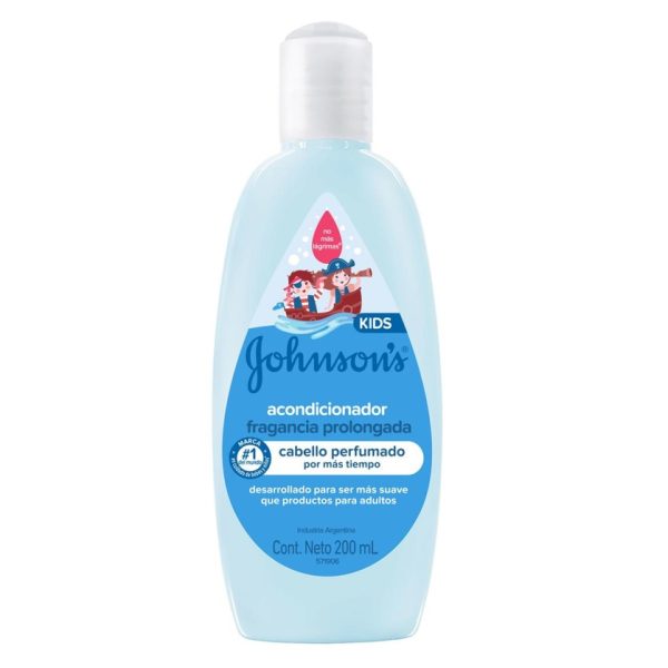 Johnson's Shampoo/Acondicionador Fragancia Prolongada x200 ml c/u - Imagen 2