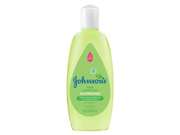 Johnson's Shampoo/Acondicionador Cabello Claro x400 ml c/u - Imagen 2