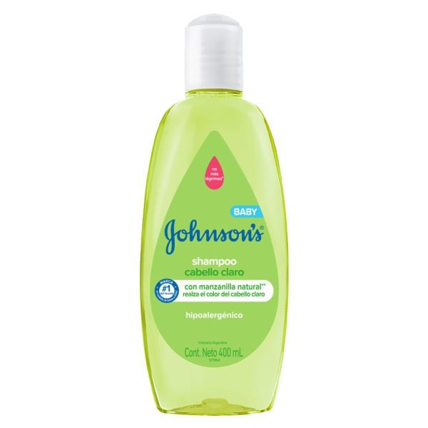 Johnson's Shampoo/Acondicionador Cabello Claro x400 ml c/u
