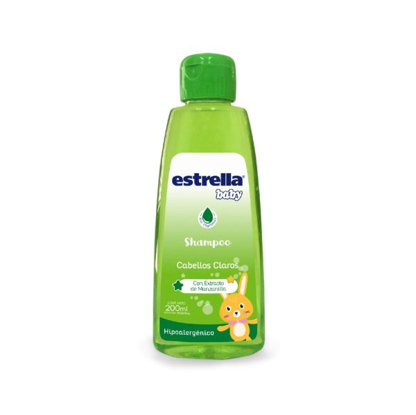 Estrella Shampoo Equilibrio/Cabellos Claros/Cabellos Suaves x200 ml c/u - Imagen 2