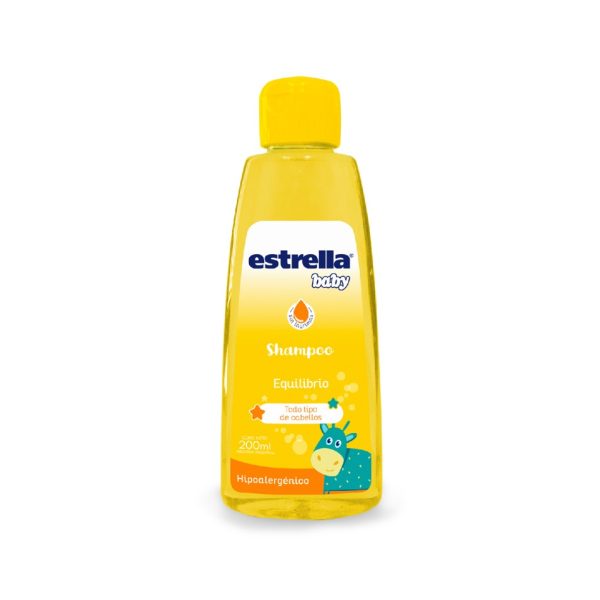 Estrella Shampoo Equilibrio/Cabellos Claros/Cabellos Suaves x200 ml c/u
