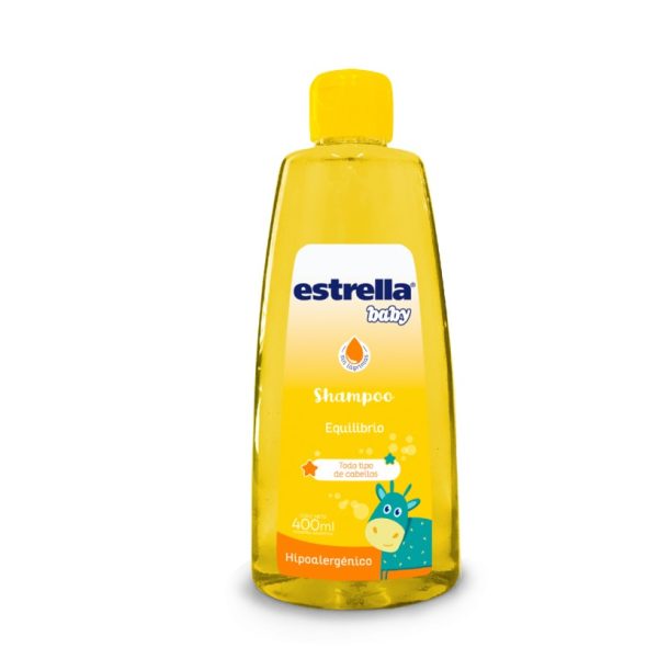 Estrella Shampoo Equilibrio/Cabellos Claros/Suave x400 ml c/u