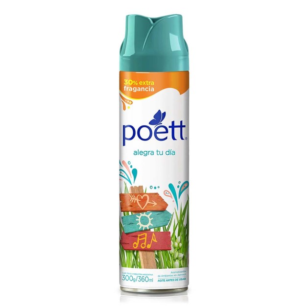 Poett Desodorante de Ambiente (Varias Fragancias) x360 ml c/u