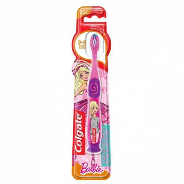 Colgate Cepillo Dental Extra Suave Barbie/Minions 2-5 años x1 u