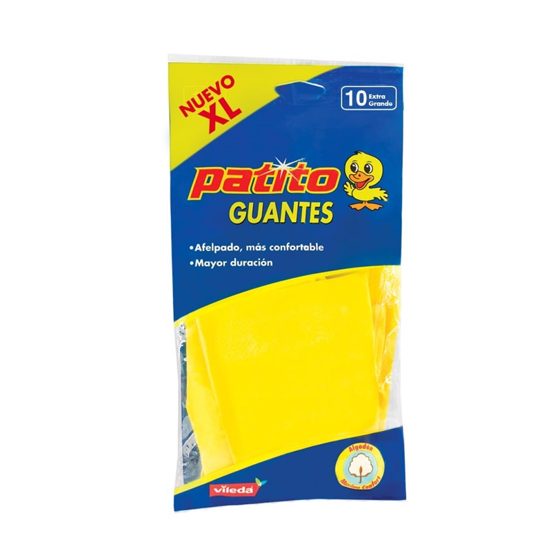 Patito Guantes de Latex Tamaño Extra Grande x1 par