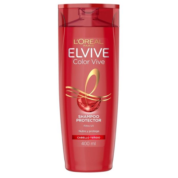 Elvive Shampoo Dream Long/Protector/Rizos Definidos x400 ml c/u - Imagen 3
