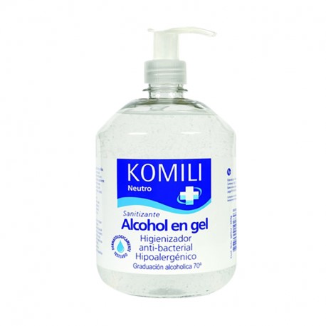 Komili Alcohol en Gel Sanitizante x980 ml