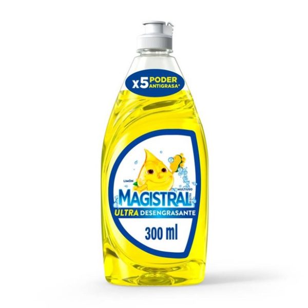 Magistral Detergente Ultra Desengrasante Limón x300 ml