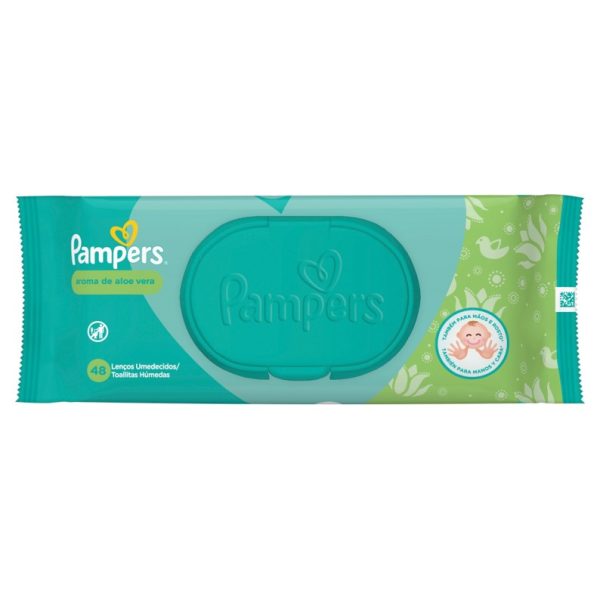 Pampers Toallitas Húmedas Aroma Aloe Vera x48 u
