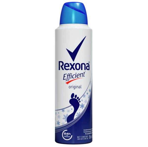 Rexona Desodorante para Pies Efficient Antibacterial Original x153 ml