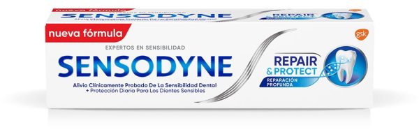 Sensodyne Repara y Protege Crema Dental p/dientes Sensibles x100 g