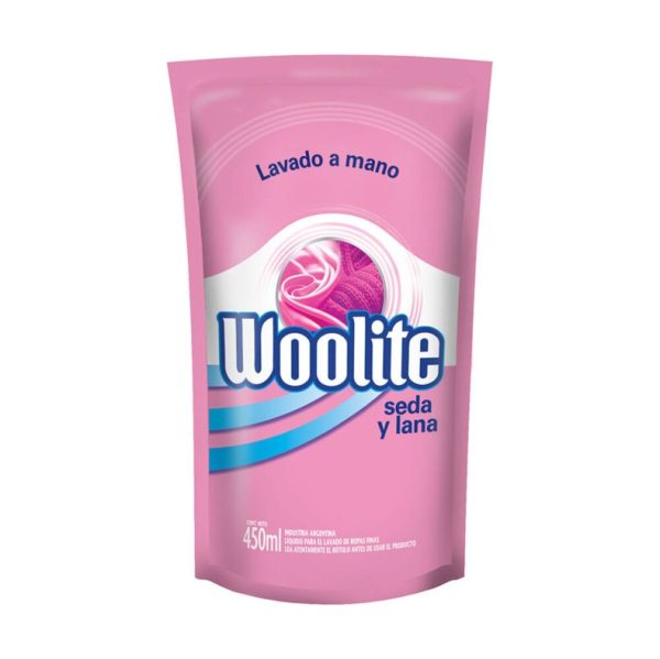 Woolite Jabón Líquido Lavado a Mano Seda y Lana x450 ml