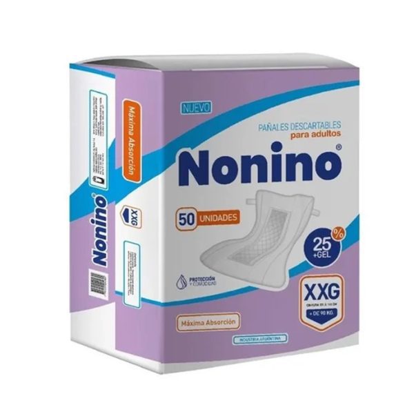 Nonino Pañal Descartable para Adultos XXG x50 u