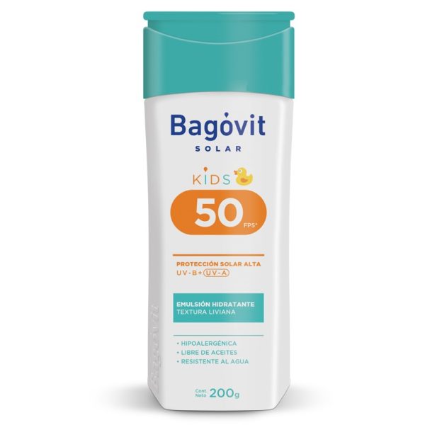 Bagóvit Solar Kids Emulsión FPS 50 x200 g