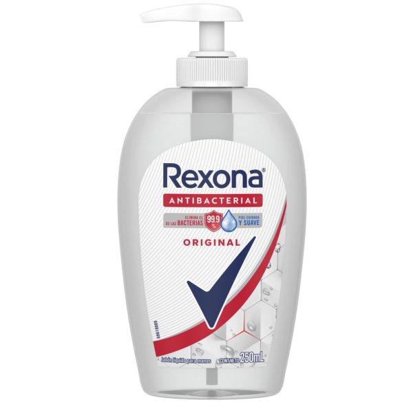 Rexona Jabón Líquido Antibacterial Original x250 ml