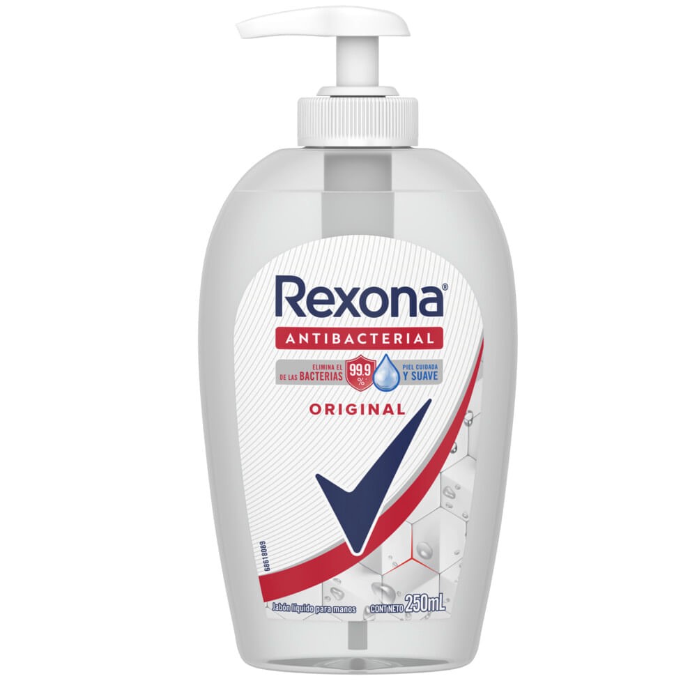 Rexona Jabón Líquido Antibacterial Original x250 ml