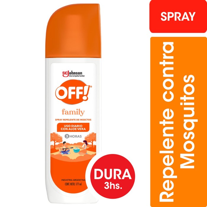 Off Family Repelente Spray x177 ml