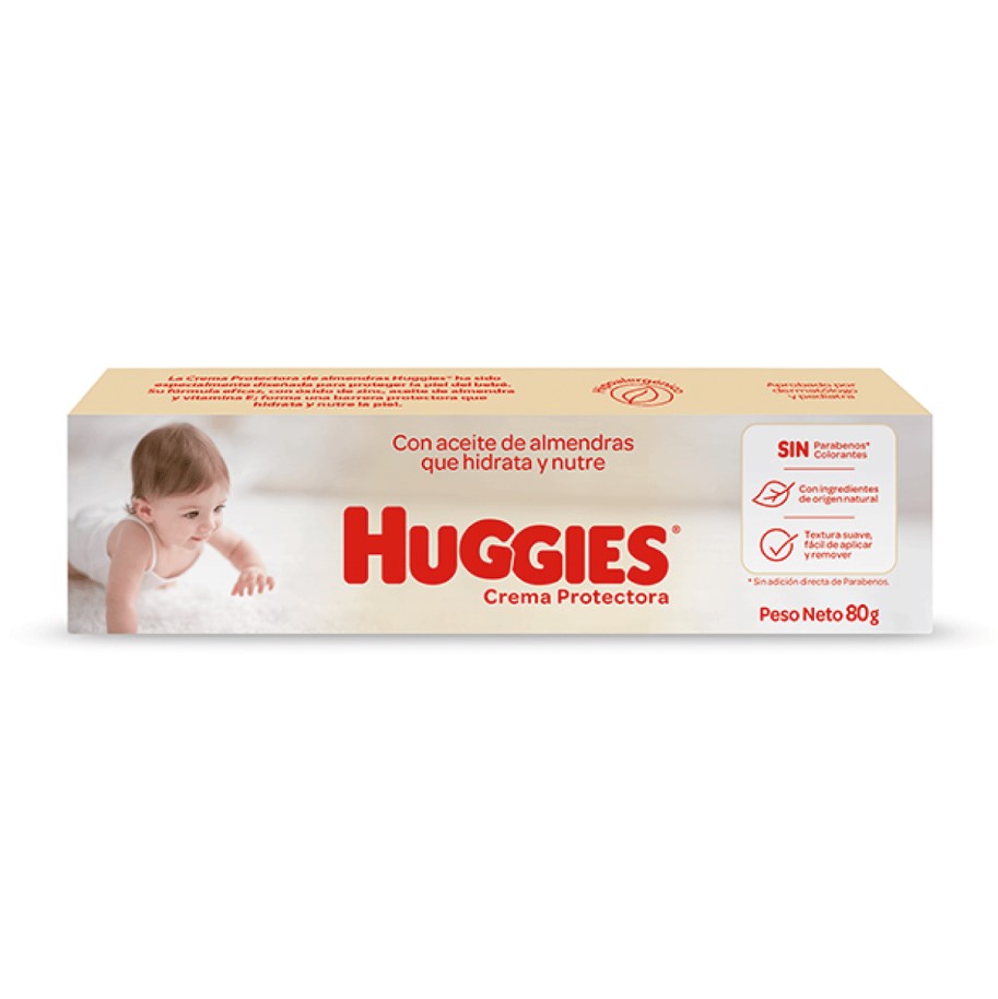Huggies Crema Protectora con Aceite de Almendras x80 gr