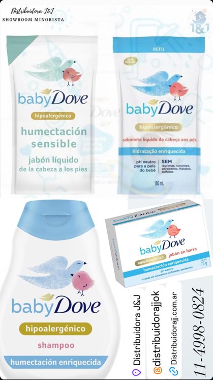 VENI AL SHOWROOM POR TUS FAVORITOS DOVE BABY – NUEVOS INGRESOS