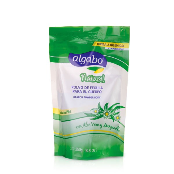 Algabo Polvo de Fécula con Aloe Vera y Manzanilla Repuesto x250 g