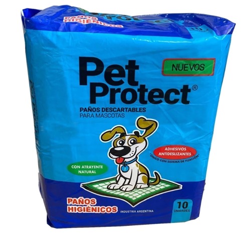 Pet Protect Paños Descartables x10 u