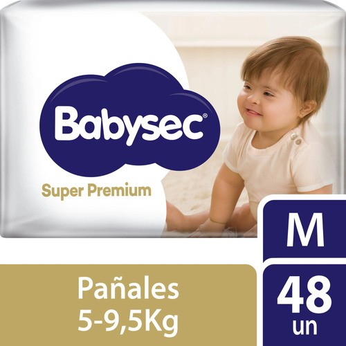 Babysec Pañales Super Premium M x48 u